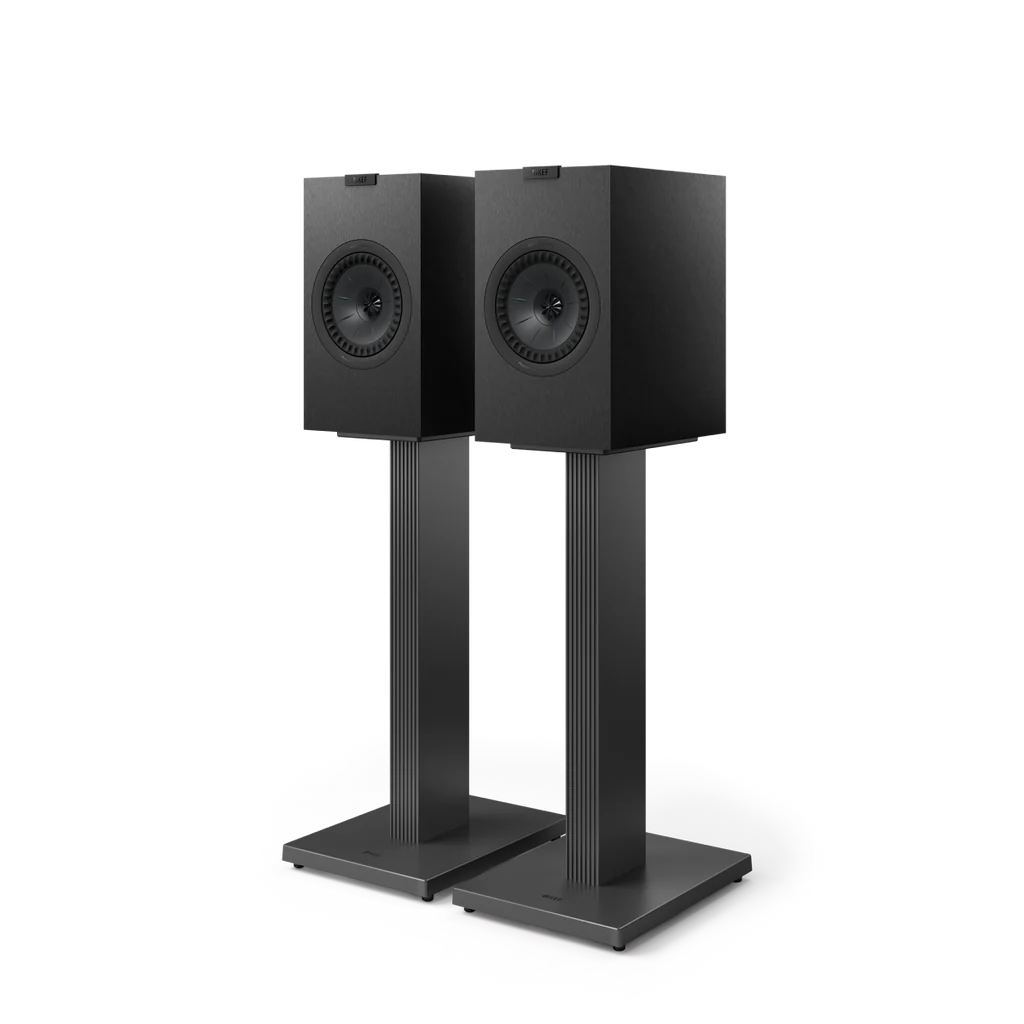 Douglas HiFi KEFSQ1 Stand for Q Series Stand Mount Speakers - Walnut Q3 and Slate Grey - Osborne Park -Perth - Western Australia