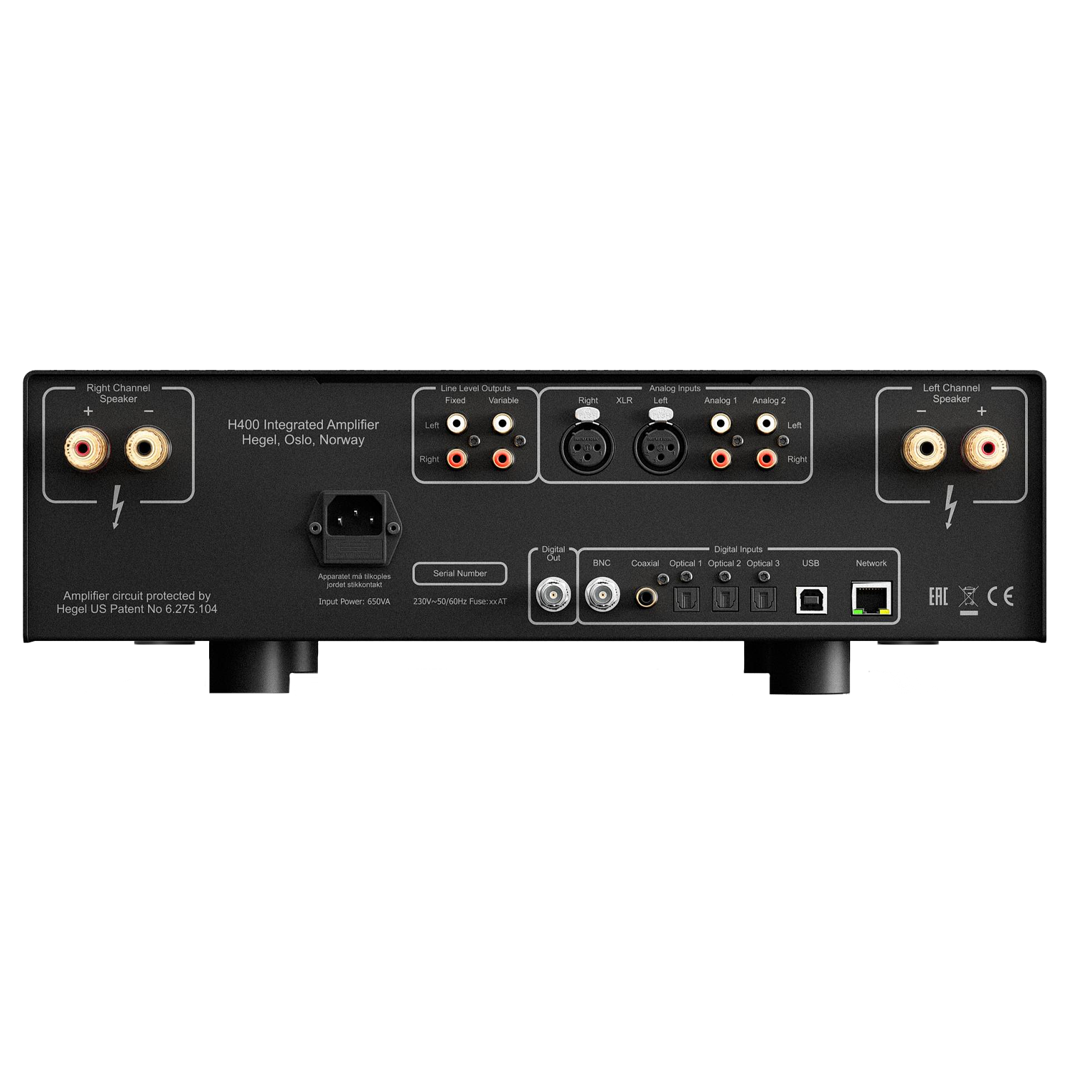 Hegel H400 Integrated Amplifier