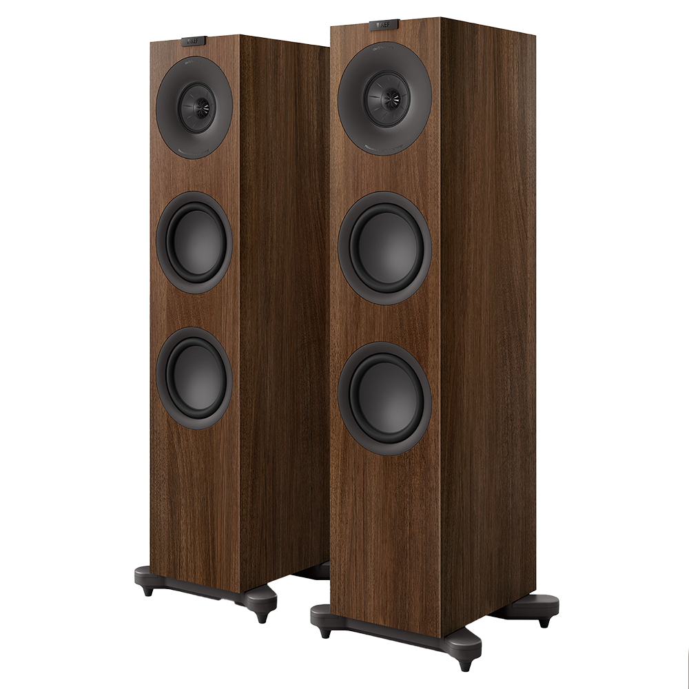 KEF Q7 Meta Speakers - WALNUT - DOUGLAS HIFI