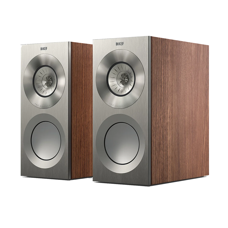 KEF REFERENCE 1 META Standmount Speakers (Silver Walnut) -DOUGLAS HIFI