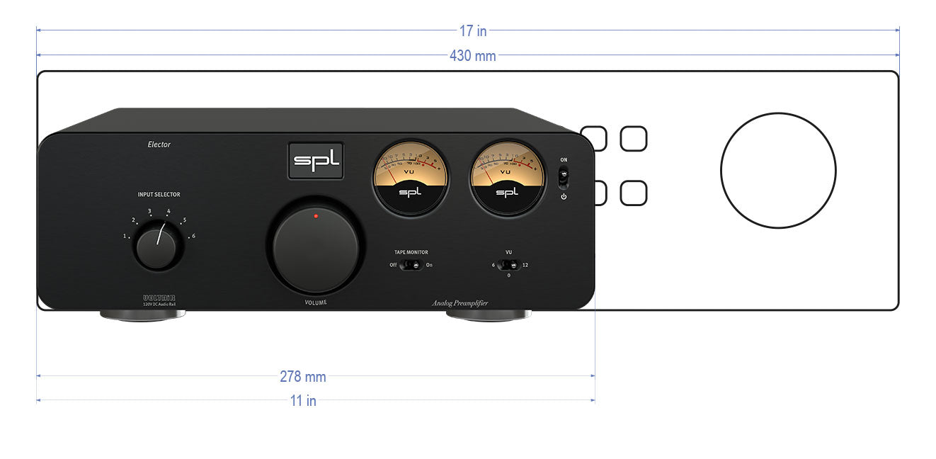 SPL Elector - Analogue Pre-Amp with VOLTAiR technology